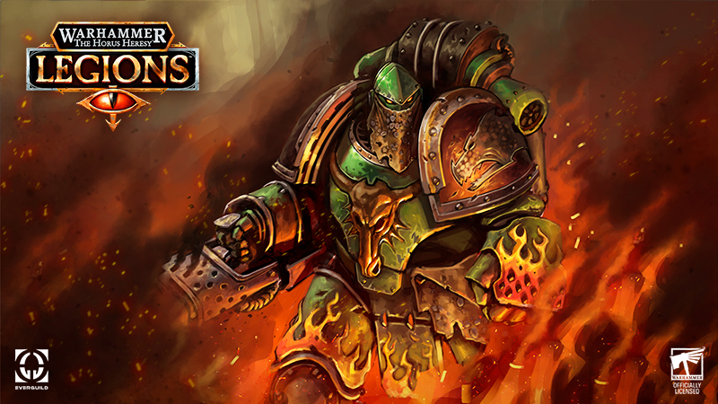 The new Salamanders charge into the fires of battle - Horus Heresy: Legions